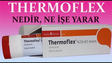 thermoflex krem ne için kullanılır